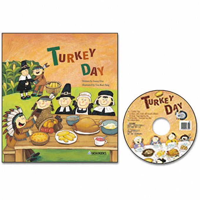 turkey day(1书1cd)感恩节