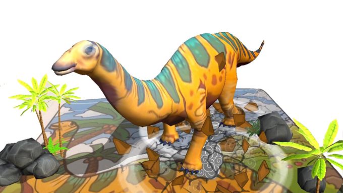 恐龍-3D擴增實境互動著色書