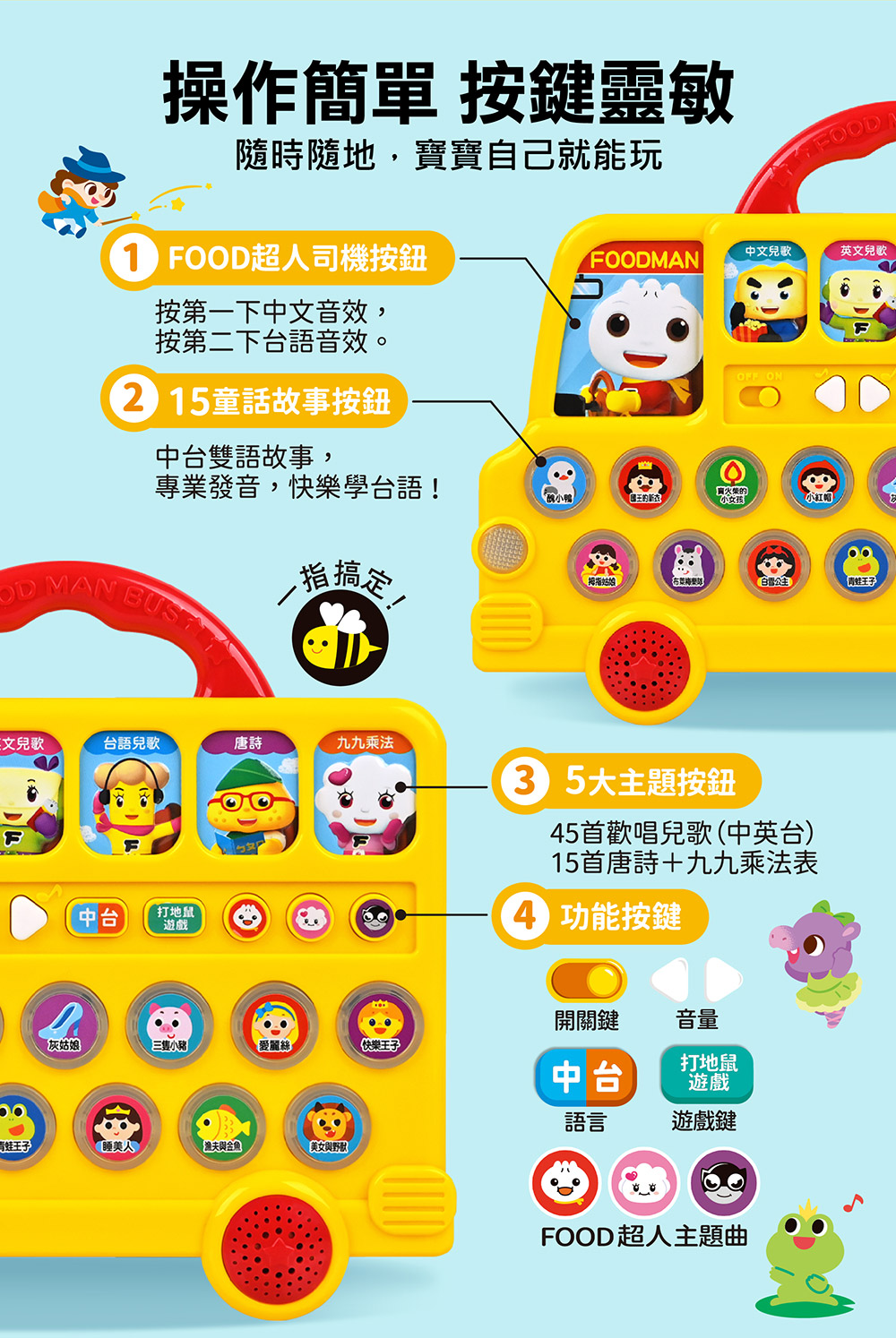 FOOD超人兒童歡唱童話巴士 FOOD超人兒童歡唱童話巴士