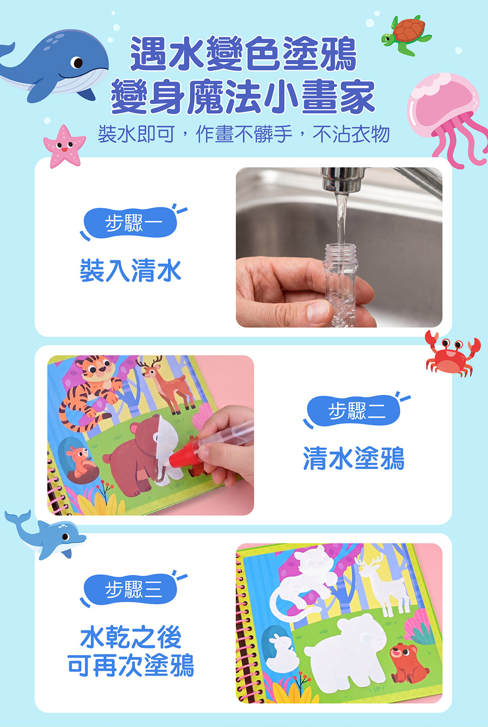 FOOD超人魔法水畫筆-城市交通