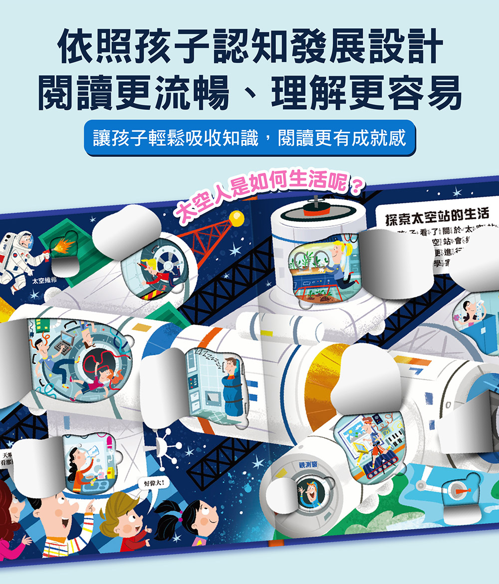 幼兒趣味探索翻翻書(全套8冊科普知識版)